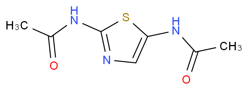 N-[2-(acetylamino)-1,3-thiazol-5-yl]acetamide_Molecular_structure_CAS_)