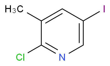 2-Chloro-5-iodo-3-methylpyridine_Molecular_structure_CAS_59782-89-7)