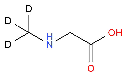 Sarcosine-d3 (methyl-d3)_Molecular_structure_CAS_118685-91-9)