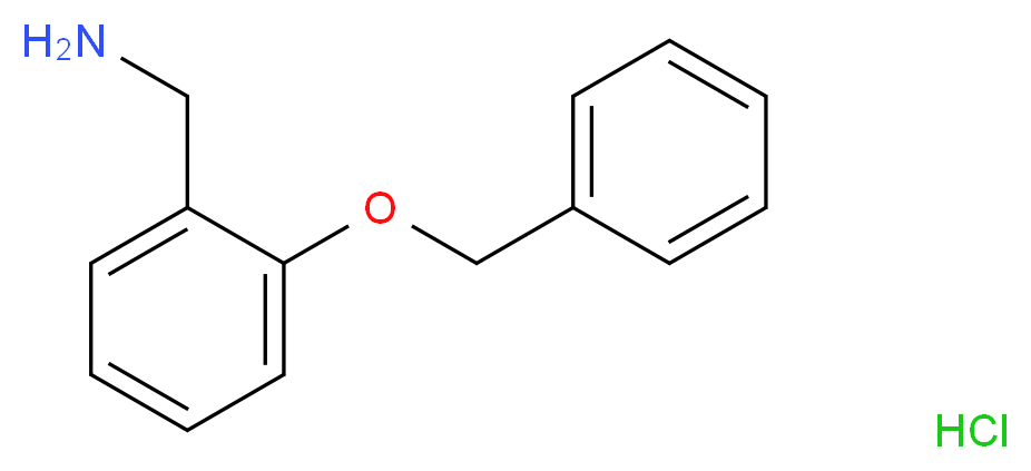 (2-(benzyloxy)phenyl)methanamine hydrochloride_Molecular_structure_CAS_)
