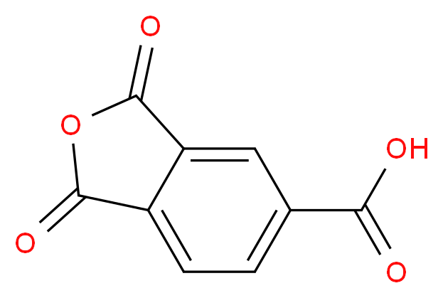 1,3-dioxo-1,3-dihydroisobenzofuran-5-carboxylic acid_Molecular_structure_CAS_)