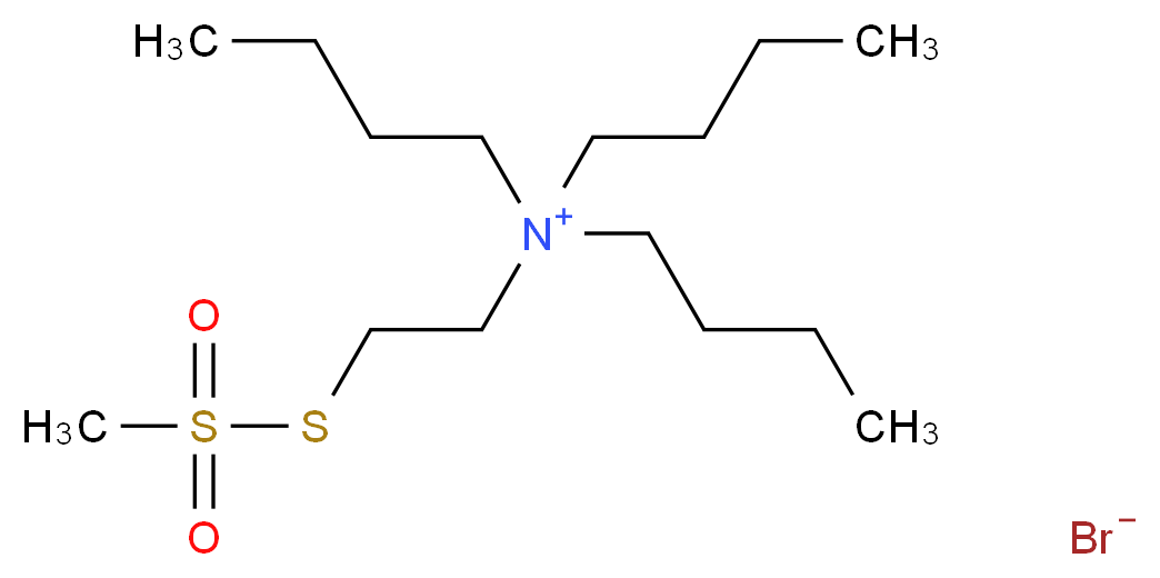 2-(Tributylammonium)ethyl Methanethiosulfonate Bromide_Molecular_structure_CAS_)