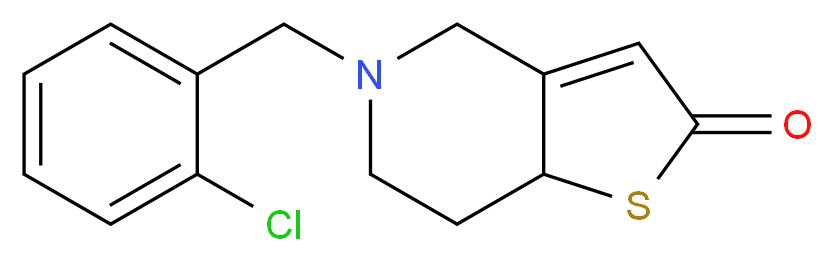 2-Oxo Ticlopidine_Molecular_structure_CAS_83427-51-4)
