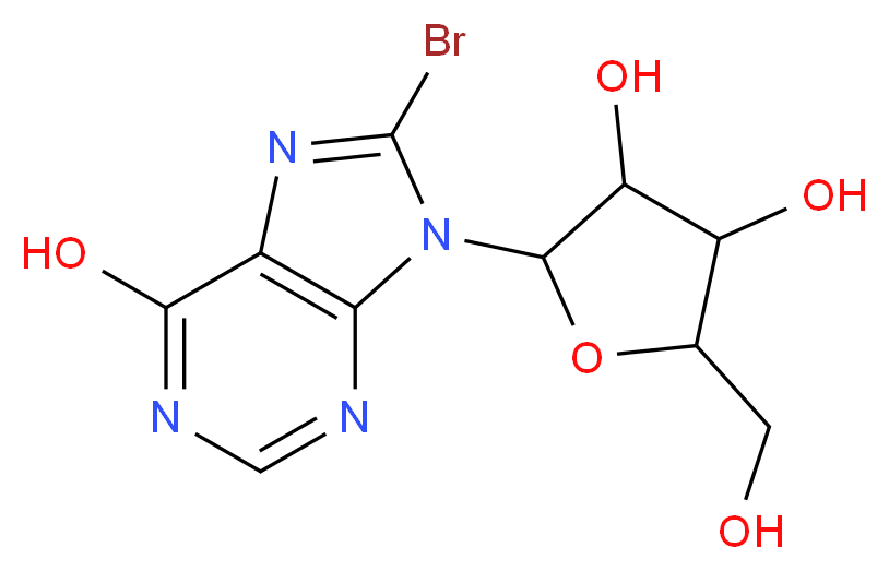 8-BROMO INOSINE_Molecular_structure_CAS_)
