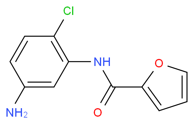 N-(5-Amino-2-chlorophenyl)-2-furamide_Molecular_structure_CAS_)