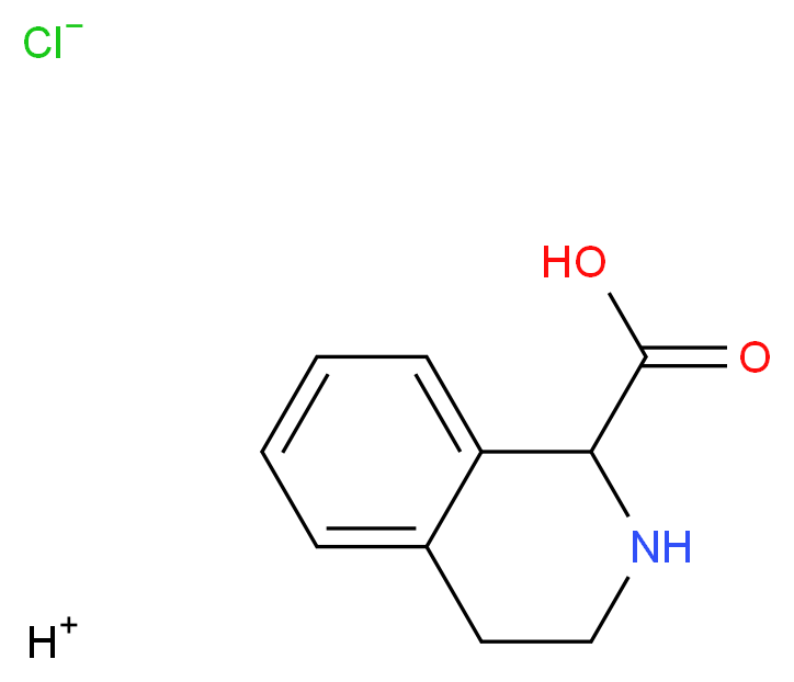 1,2,3,4-Tetrahydroisoquinoline-1-carboxylic acid hydrochloride_Molecular_structure_CAS_92932-74-6)