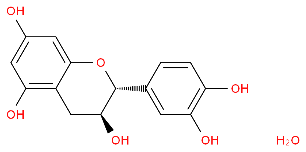 (+)-Catechin hydrate_Molecular_structure_CAS_225937-10-0)