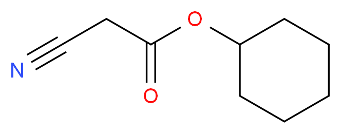cyclohexyl cyanoacetate_Molecular_structure_CAS_52688-11-6)