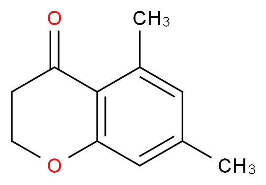 5,7-dimethyl-3,4-dihydro-2H-1-benzopyran-4-one_Molecular_structure_CAS_)
