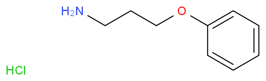 (3-aminopropoxy)benzene hydrochloride_Molecular_structure_CAS_)