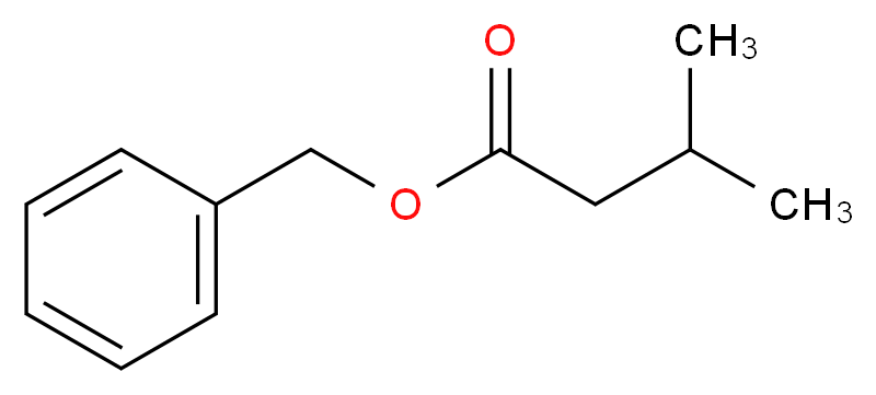 Benzyl isovalerate_Molecular_structure_CAS_103-38-8)
