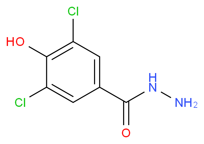 3,5-Dichloro-4-hydroxybenzohydrazide_Molecular_structure_CAS_)