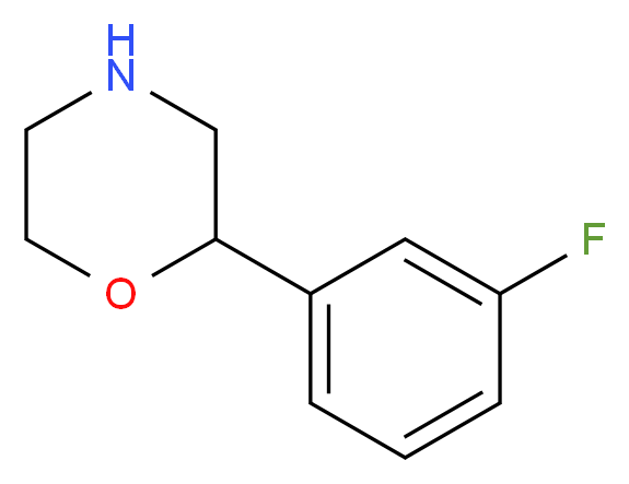 2-(3-fluorophenyl)morpholine_Molecular_structure_CAS_62008-55-3)