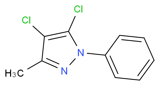 4,5-dichloro-3-methyl-1-phenyl-1H-pyrazole_Molecular_structure_CAS_)