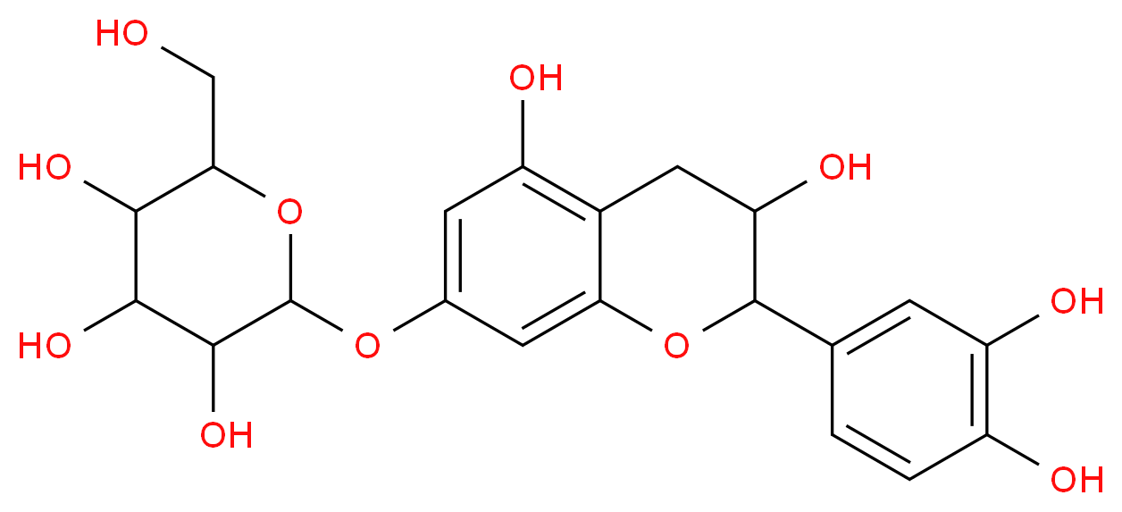 Catechin-7-O-glucoside_Molecular_structure_CAS_)