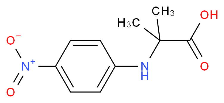 2-methyl-2-[(4-nitrophenyl)amino]propanoic acid_Molecular_structure_CAS_)
