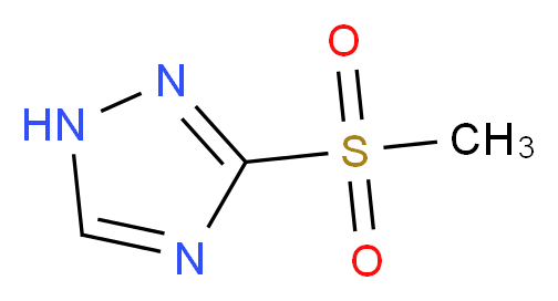 3-(methylsulfonyl)-1H-1,2,4-triazole_Molecular_structure_CAS_3589-05-7)