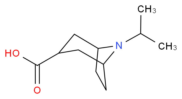 8-(propan-2-yl)-8-azabicyclo[3.2.1]octane-3-carboxylic acid_Molecular_structure_CAS_)