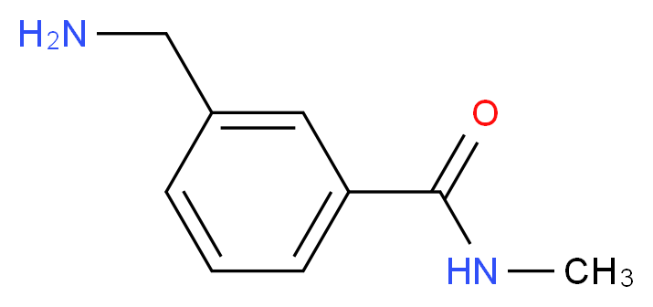 3-(Aminomethyl)-N-methylbenzamide_Molecular_structure_CAS_515131-51-8)