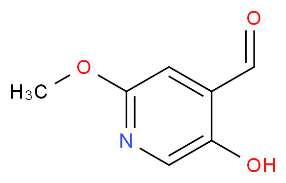 5-hydroxy-2-methoxyisonicotinaldehyde_Molecular_structure_CAS_867267-28-5)