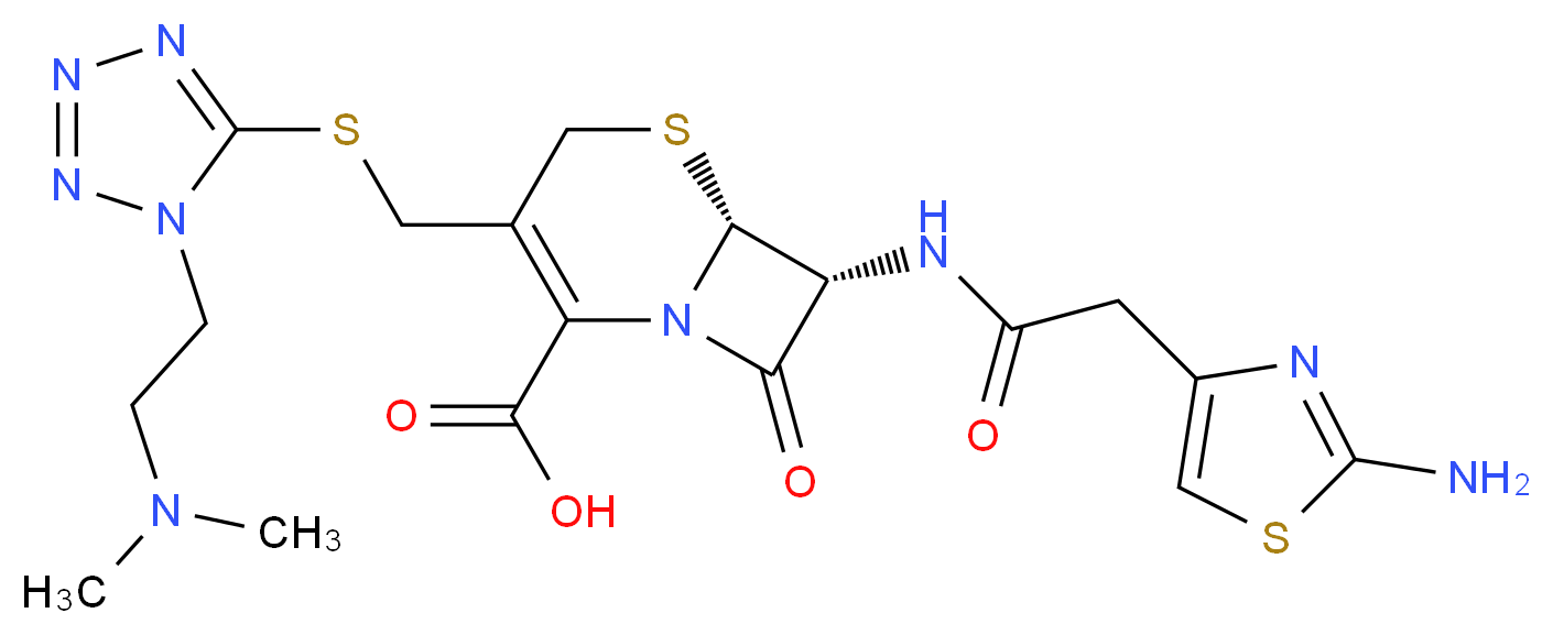 Cefotiam Dihydrochloride_Molecular_structure_CAS_66309-69-1)