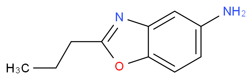 2-Propyl-1,3-benzoxazol-5-amine_Molecular_structure_CAS_)