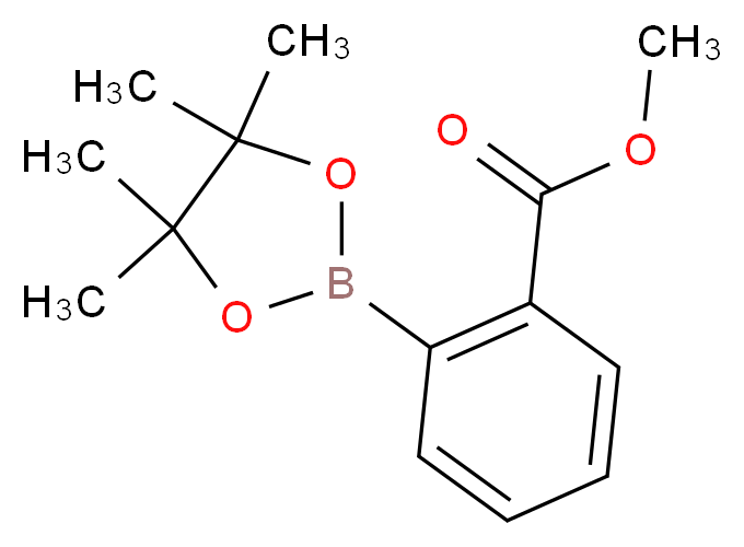 2-METHOXYCARBONYLPHENYLBORONIC ACID PINACOL ESTER_Molecular_structure_CAS_653589-95-8)