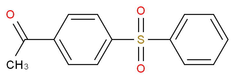 1-[4-(phenylsulphonyl)phenyl]ethan-1-one_Molecular_structure_CAS_65085-83-8)