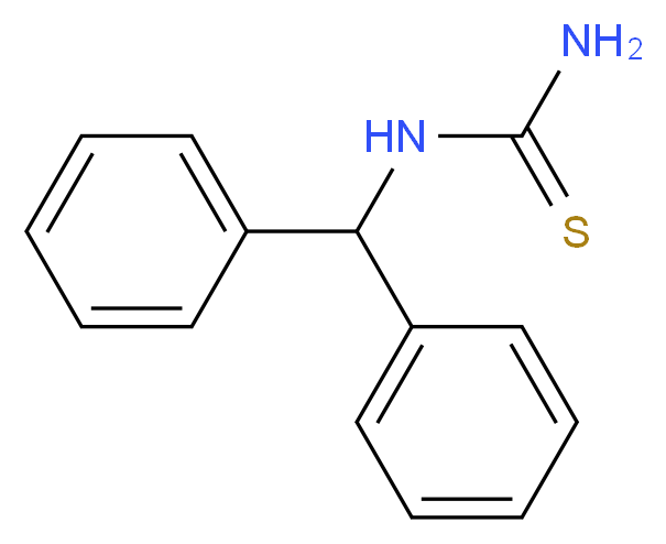 1-Benzhydryl-2-thiourea_Molecular_structure_CAS_92192-94-4)