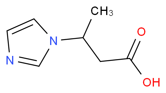 3-(1H-Imidazol-1-yl)butanoic acid_Molecular_structure_CAS_98009-60-0)