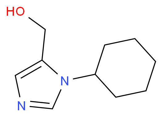 (1-Cyclohexyl-1H-imidazol-5-yl)methanol_Molecular_structure_CAS_80304-48-9)