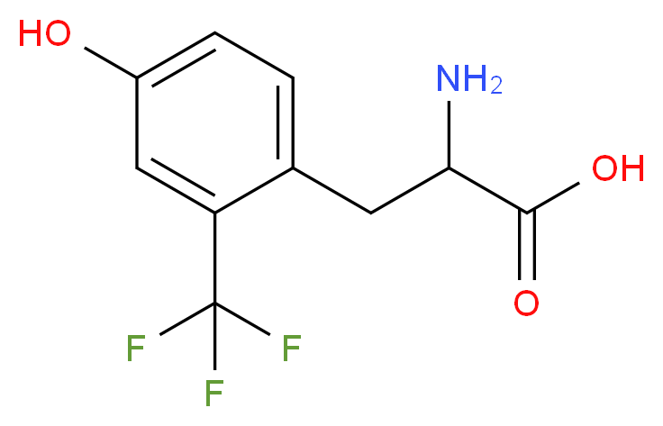 2-(Trifluoromethyl)-DL-tyrosine_Molecular_structure_CAS_)