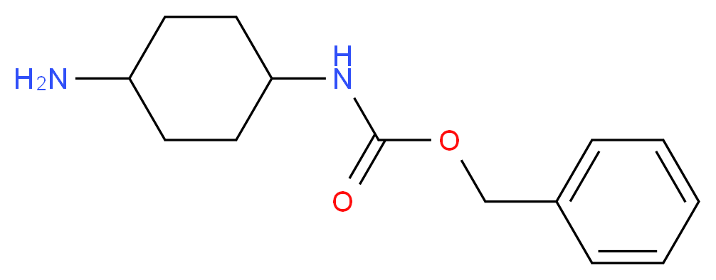 trans-(4-Amino-cyclohexyl)-carbamic acid benzyl ester_Molecular_structure_CAS_149423-77-8)