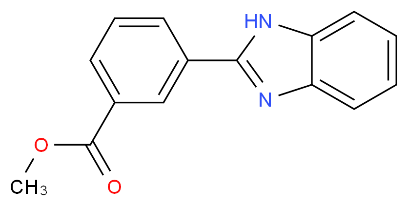 Methyl 3-(1H-benzimidazol-2-yl)benzoate_Molecular_structure_CAS_421552-88-7)