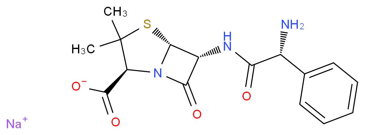 AMPICILLIN SODIUM SALT &gamma;-IRRADIATED_Molecular_structure_CAS_69-52-3)