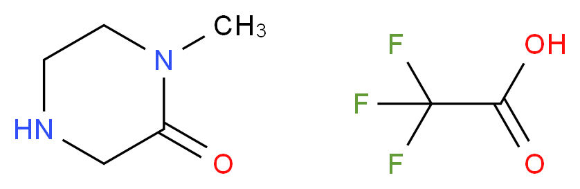 1-Methylpiperazin-2-one trifluoroacetate_Molecular_structure_CAS_194350-88-4)