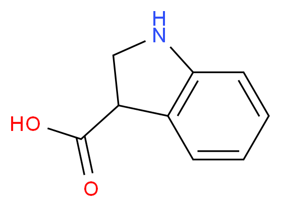 2,3-dihydro-1H-indole-3-carboxylic acid_Molecular_structure_CAS_)