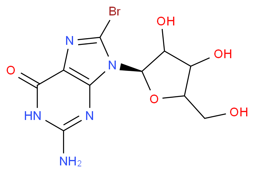 8-Bromoguanosine_Molecular_structure_CAS_4016-63-1)