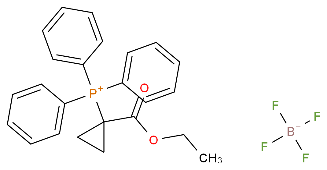 [1-(Ethoxycarbonyl)cyclopropyl]tris(phenyl)phosphonium tetrafluoroborate 98%_Molecular_structure_CAS_52186-89-7)