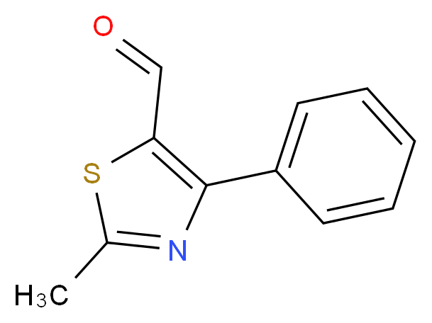 2-methyl-4-phenyl-1,3-thiazole-5-carbaldehyde_Molecular_structure_CAS_857284-11-8)