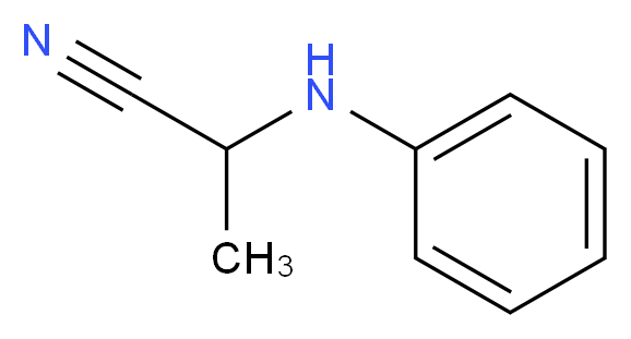 2-(phenylamino)propanenitrile_Molecular_structure_CAS_)