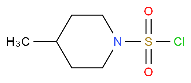 4-methyl-1-piperidinesulfonyl chloride_Molecular_structure_CAS_41483-70-9)