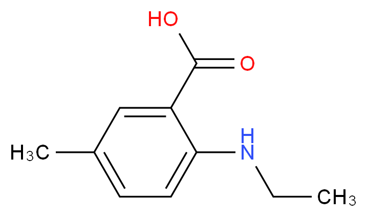 2-(ethylamino)-5-methylbenzoic acid_Molecular_structure_CAS_54675-17-1)