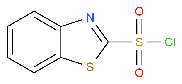 1,3-Benzothiazole-2-sulfonyl chloride_Molecular_structure_CAS_2824-46-6)