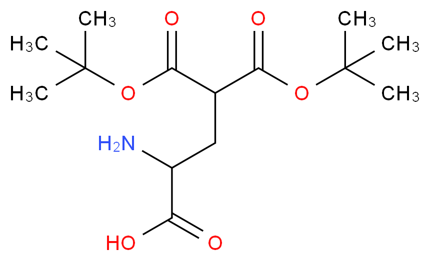 γ-Carboxyglutamic Acid γ,γ-Di-t-butyl Ester_Molecular_structure_CAS_56877-44-2)