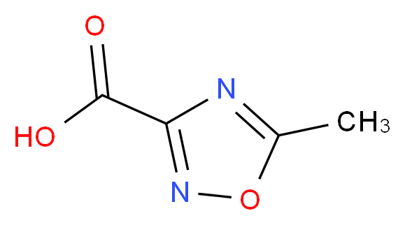 5-methyl-1,2,4-oxadiazole-3-carboxylic acid_Molecular_structure_CAS_19703-92-5)