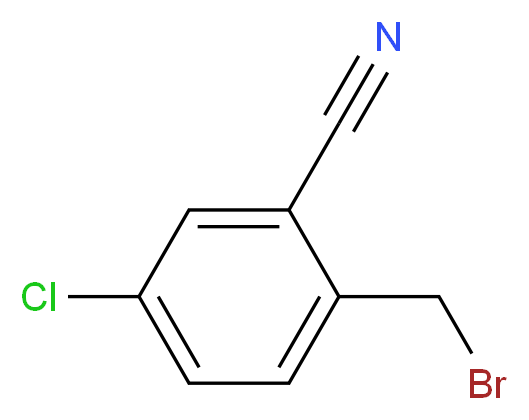 2-(Bromomethyl)-5-chlorobenzonitrile_Molecular_structure_CAS_50712-69-1)
