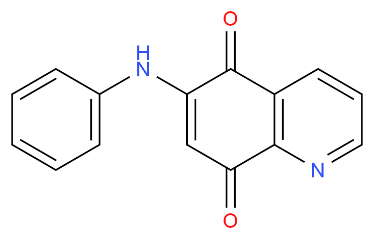 6-(Phenylamino)quinoline-5,8-dione_Molecular_structure_CAS_91300-60-6)
