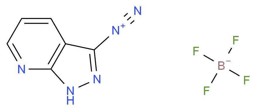 1H-Pyrazolo[3,4-b]pyridine-3-diazonium Tetrafluoroborate(1-)_Molecular_structure_CAS_63682-46-2)