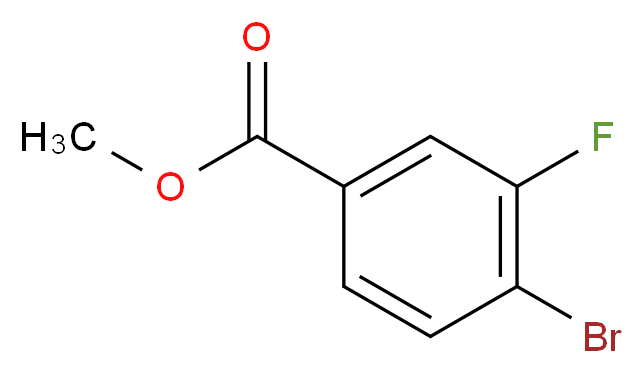 Methyl 4-bromo-3-fluorobenzoate 98%_Molecular_structure_CAS_849758-12-9)